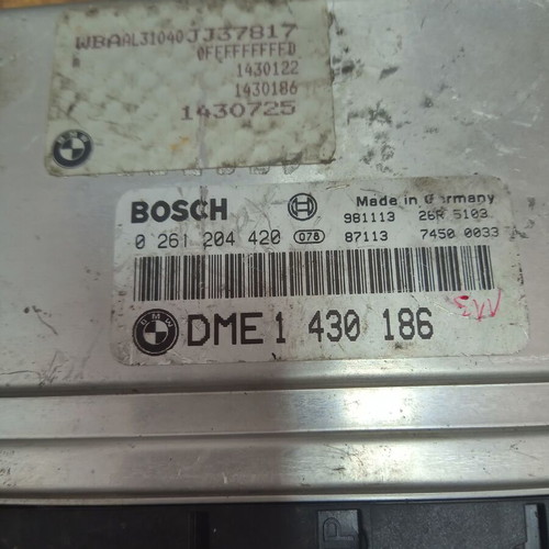 Engine computer ECU 1430186 used for BMW 3 (E46) 1.8i 118 hp