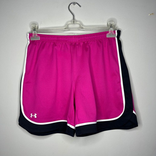 Under Armour HeatGear Athletic Shorts like new, pink, size M