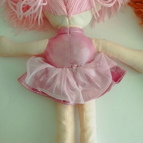 Aurora Sweet Lollies cloth dolls used, pack of 2, 37 cm
