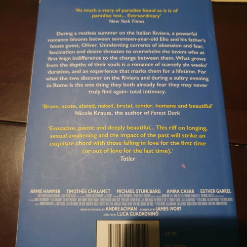 Call Me By Your Name book used, Greek