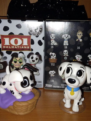 Funko Mystery Minis Disney 101 Dalmatians Patch 1/12 και Perdita 1/6 καινούργια