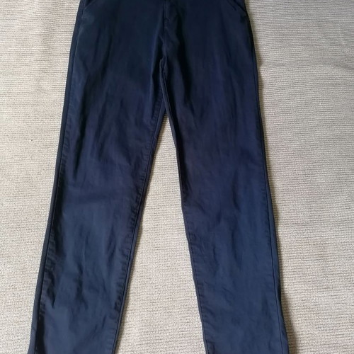 Hashtag cotton pants for boys age 14, blue