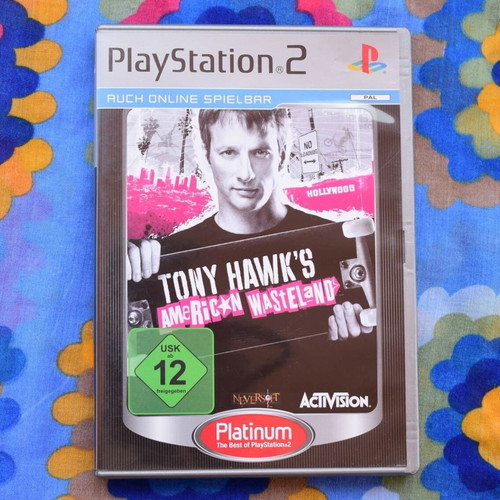 Tony Hawk's American Wasteland Platinum PS2 game used