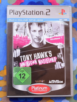 Tony Hawk's American Wasteland Platinum παιχνίδι PS2 μεταχειρισμένο