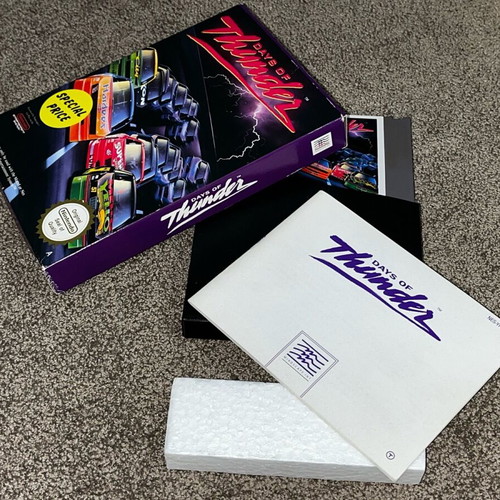 Nintendo Nes game Days of Thunder like new