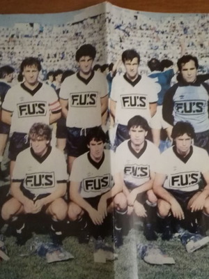Αφίσα Μπλεκ ΟΦΗ 1983/84 μεταχειρισμένη, μέτρια κατάσταση