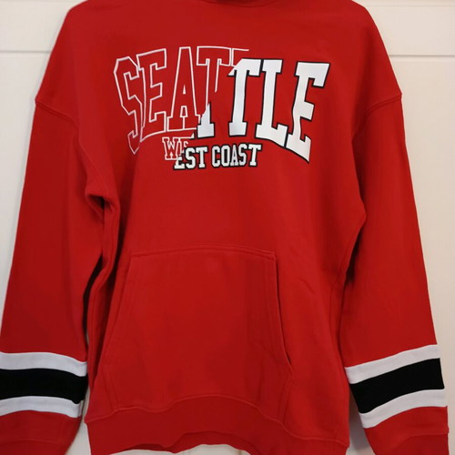 H&m kids hoodie red new for 10-12 years old