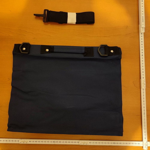 Conference bag blue new with adjustable strap