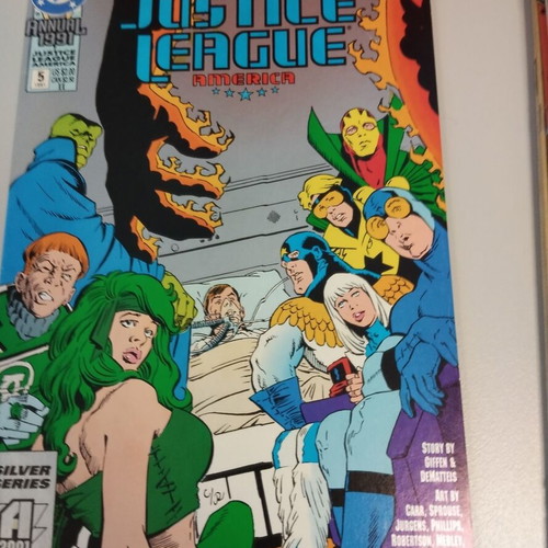 Justice League America Annual #5B 1991 like new