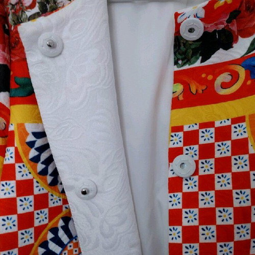 Primavera coat colorful like new, spring-summer with lining