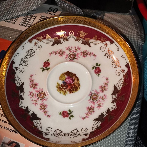 Alt Mitterteich Bavaria Art Collection porcelain set with 24K gold new