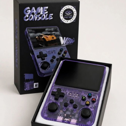 Game Console R36S Like New With All Accessories
