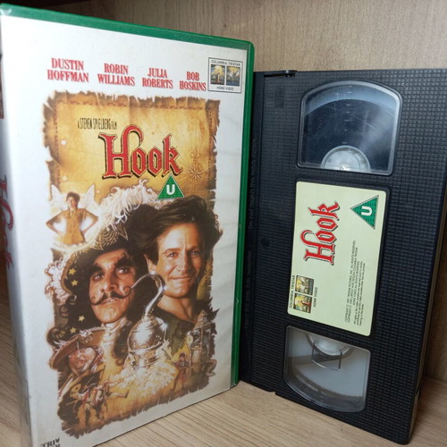 Hook VHS like new, English collector's edition without subtitles