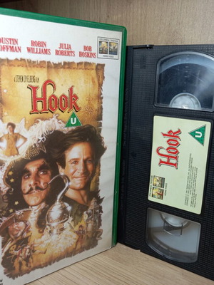 Hook VHS like new, English collector's edition without subtitles