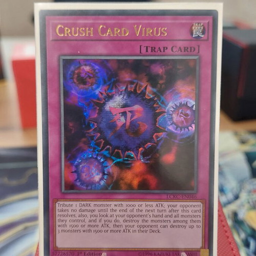 Crush Card Virus Ultra Rare Yu-Gi-Oh! card