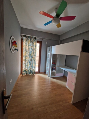 SMÅSTAD κρεβάτι σοφίτα με γραφείο, 2 συρτάρια, στρώμα & αποθηκευτικό χώρο, σαν καινούργιο, 90x200 cm