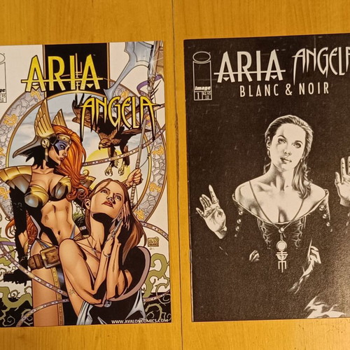 Aria Angela #1 variants set by Image Comics new
