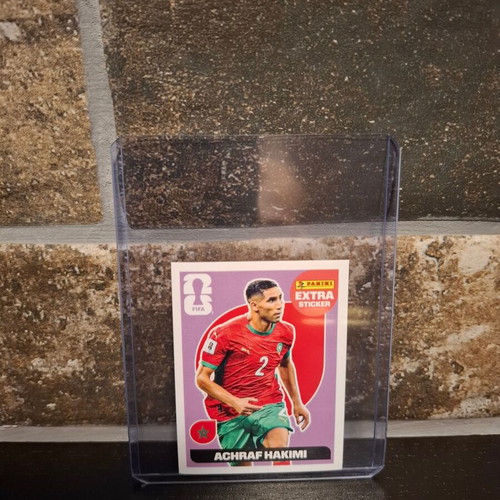 Achraf Hakimi Extra Sticker FIFA World Cup 2026 Purple Edition new