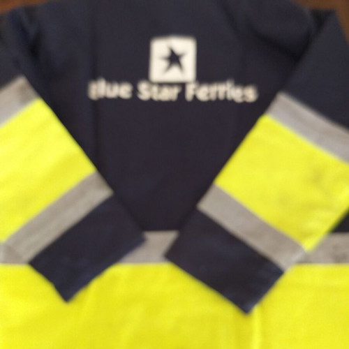 Waterproof work jacket used with reflective strips