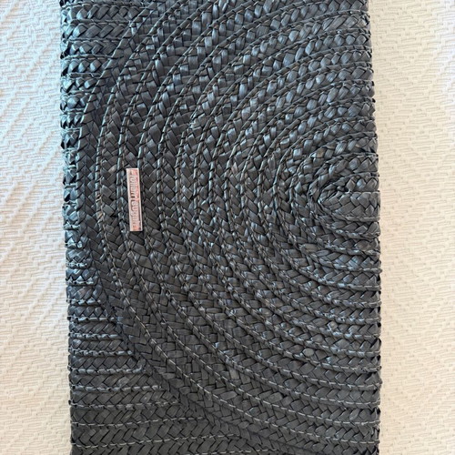Fullah Sugah black clutch handbag