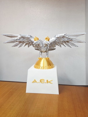 AEK Double-Headed Eagle Statue new, collectible