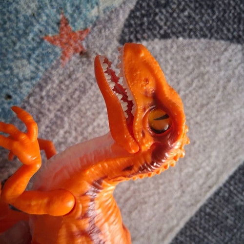 Zuru Robo Alive Raptor dinosaur figure used, functional, 27 cm