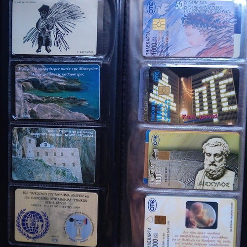 Phone cards like new, set of 48 in album 1