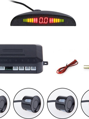 Parking system with screen set of 4 sensors new