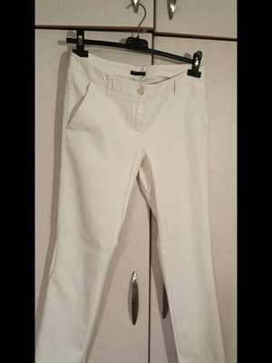 Sisley white pants like new, size S 36 8