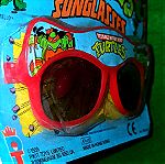  Χελωνονιντζάκια Γυαλιά TMNT SUNGLASSES Mirage Studios 1989 license Χελώνες Νίντζα Χελωνονιντζάκι Teenage Mutant Ninja turtles PIKIT TOYS UK-HONG KONG NEW Vintage Factory Sealed Σφραγισμένο