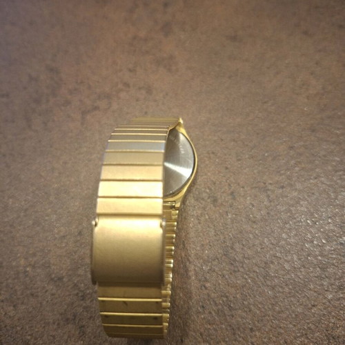 Younger & Bresson quartz watch used, gold-tone
