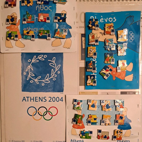 Olympic Games Athens 2004 pins new, sports series set of 35