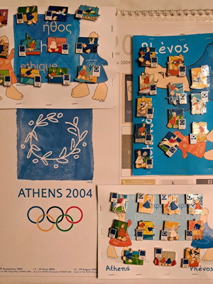 Olympic Games Athens 2004 pins new, sports series set of 35