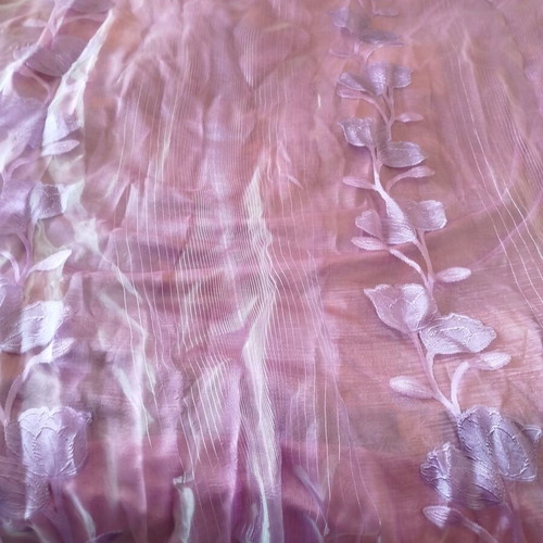 Large double curtain used purple 2.80x2.80
