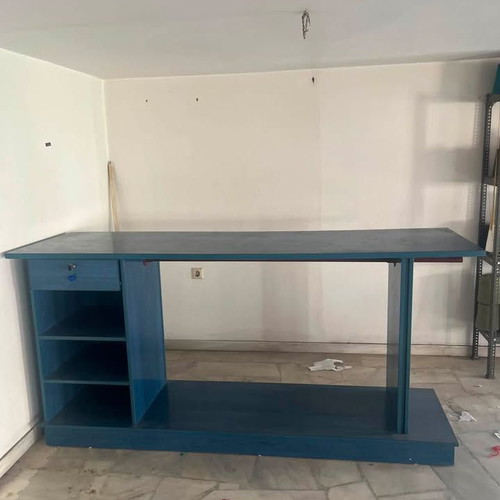 Store Counter Like New With Shelves And Drawer