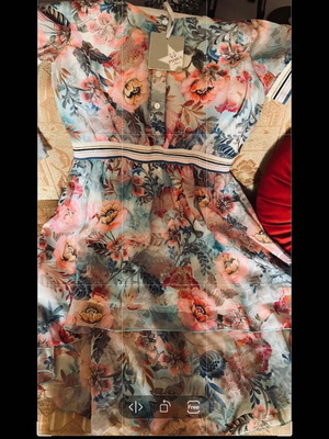 Floral dress and skirt set for girl 15 years new with tag