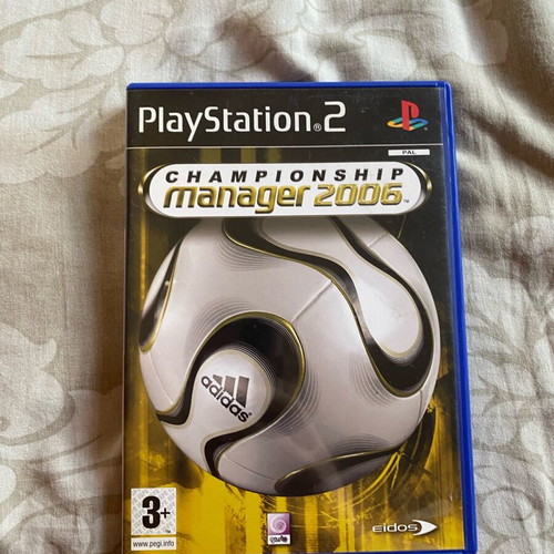 Championship Manager 2006 PS2 used with bonus demo cd