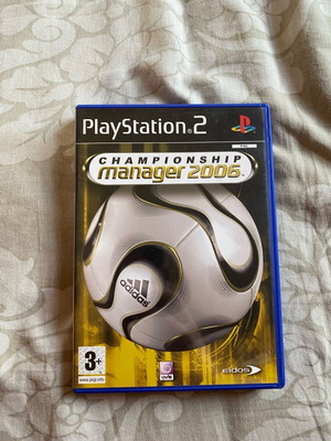 Championship Manager 2006 PS2 used with bonus demo cd