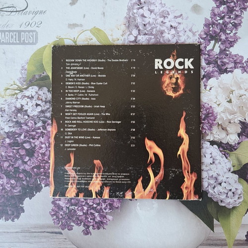 Rock Legends CD used with 12 classic rock hits