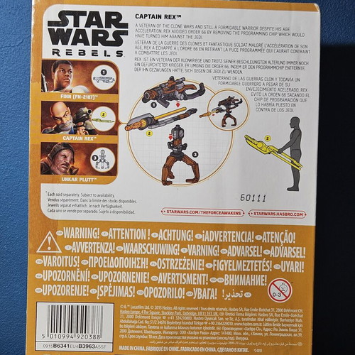 Star Wars Captain Rex figure new, Hasbro 2015
