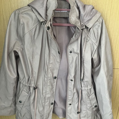 Dusty Pink Waterproof Jacket like new, size S
