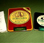  Συλλεκτικές ταμπακιέρες TOBAJARA + vintage πακέτο GR Lights
