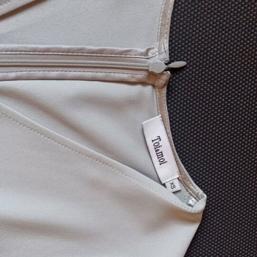 Toi&Moi one-piece with shorts and belt new, light gray