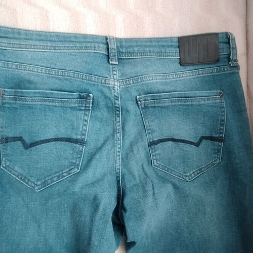 Loft men's jeans new, size L, gray and blue