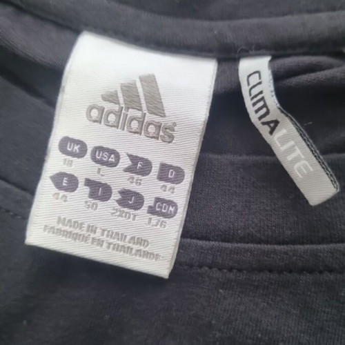 Adidas women's short sleeve t-shirt like new, black and colorful
