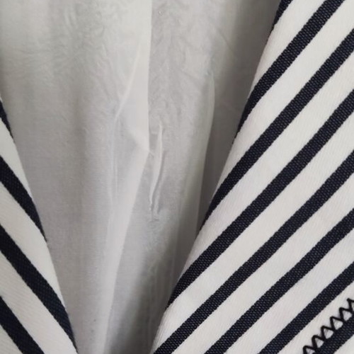 Italian summer jacket like new, size L, white and blue