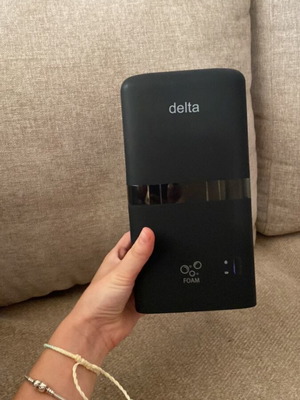 Delta automatic foam soap dispenser 600ml, black