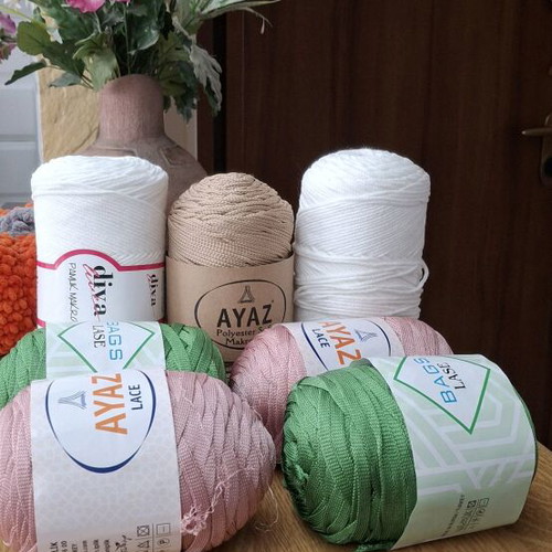 Bag threads new, set of 7 pieces