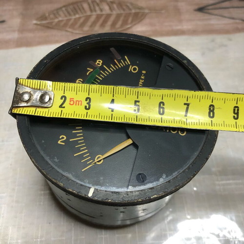 Aircraft Exhaust Gas Temperature Gauge used