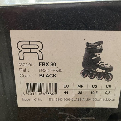 FR Skates FRX 80 like new